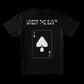 Camiseta Poker As de Picas Negra
